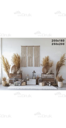 Tło fotograficzne Boho 3199